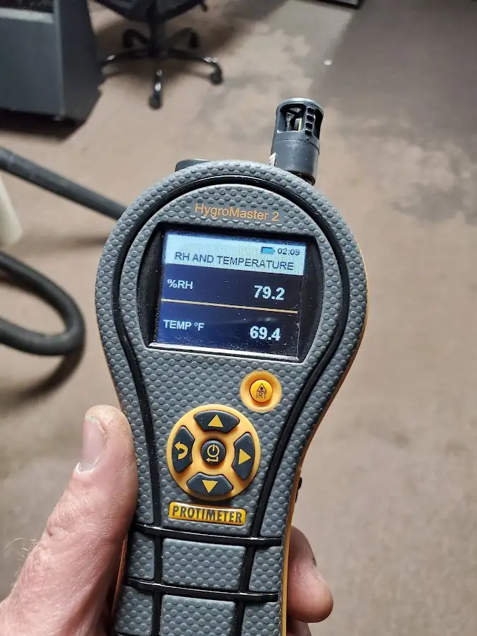 Moisture meter humidity assessment for Fire & Smoke Damage Restoration in Larose